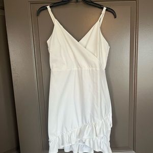 Lulu’s white dress.